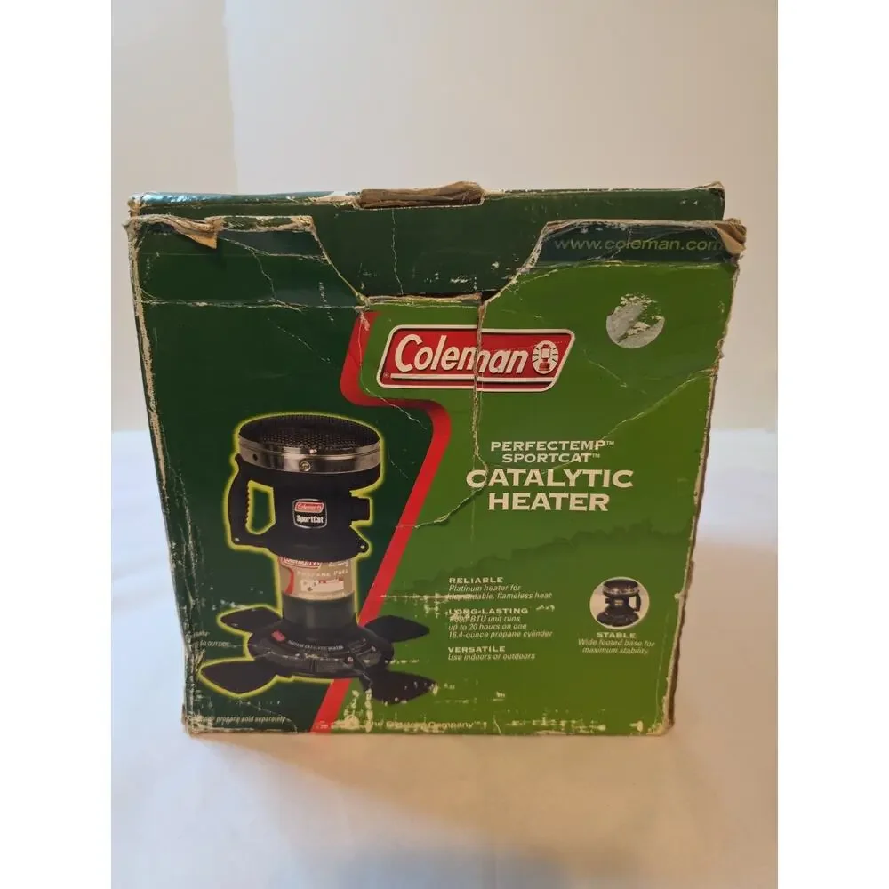NEW Coleman SportCat Catalytic Propane Heater Portable 1,000 BTU Model 5031